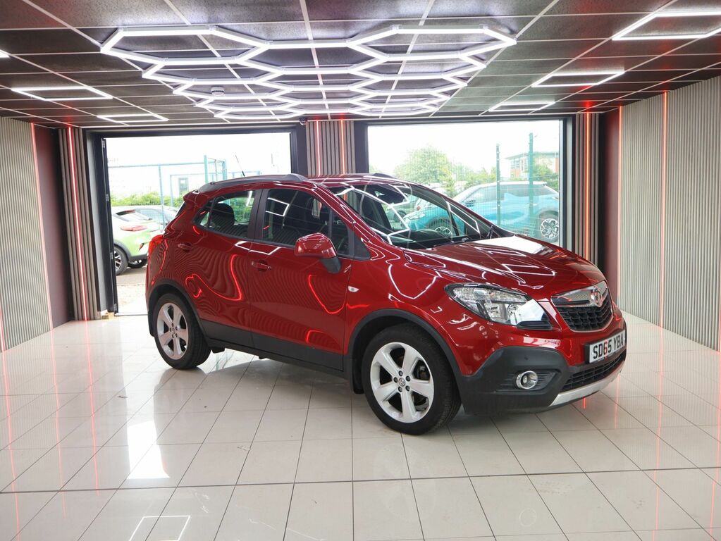 Vauxhall Mokka 2015 1.6I Tech Line Suv 2Wd Euro SD65YBA Red