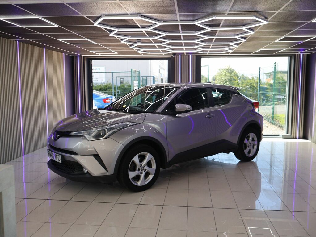 Toyota C-Hr 2017 1.2 Vvt-i Icon Suv Euro 6 BW66NFZ Silver #2