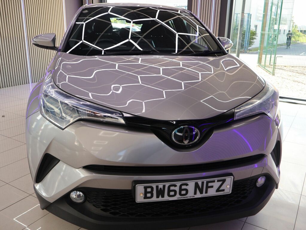 Toyota C-Hr 2017 1.2 Vvt-i Icon Suv Euro 6 BW66NFZ Silver #5