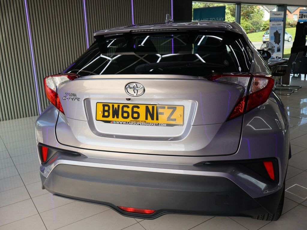 Toyota C-Hr 2017 1.2 Vvt-i Icon Suv Euro 6 BW66NFZ Silver #6