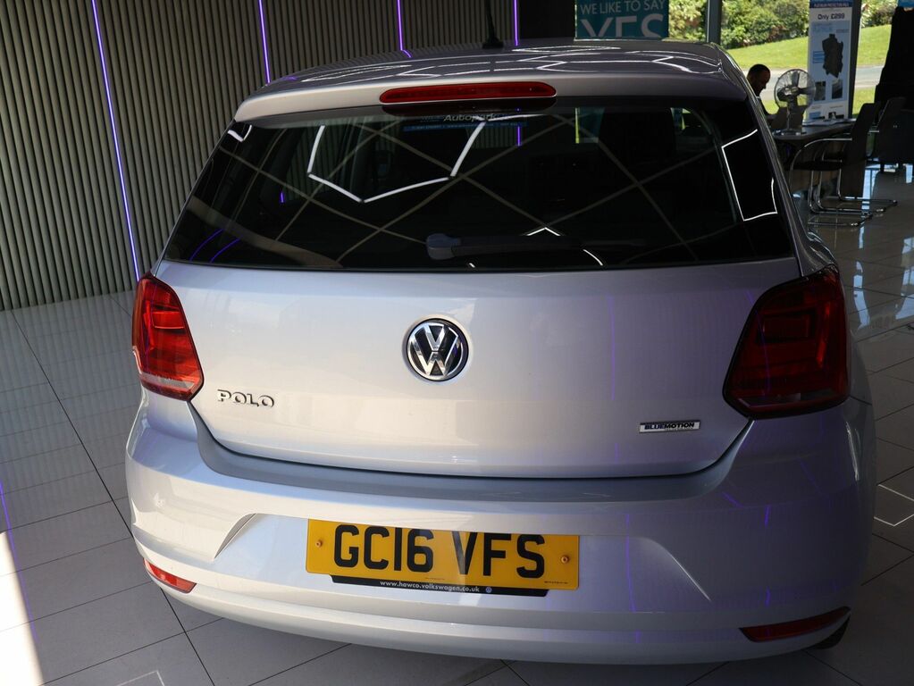 Volkswagen Polo 2016 1.0 Bluemotion Tech S Hatchback Ma GC16VFS Silver #4