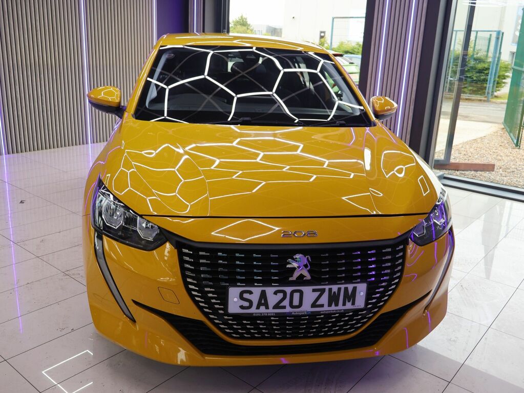 Peugeot 208 2020 1.2 Puretech Allure Premium Hatchback Pet Yellow #3