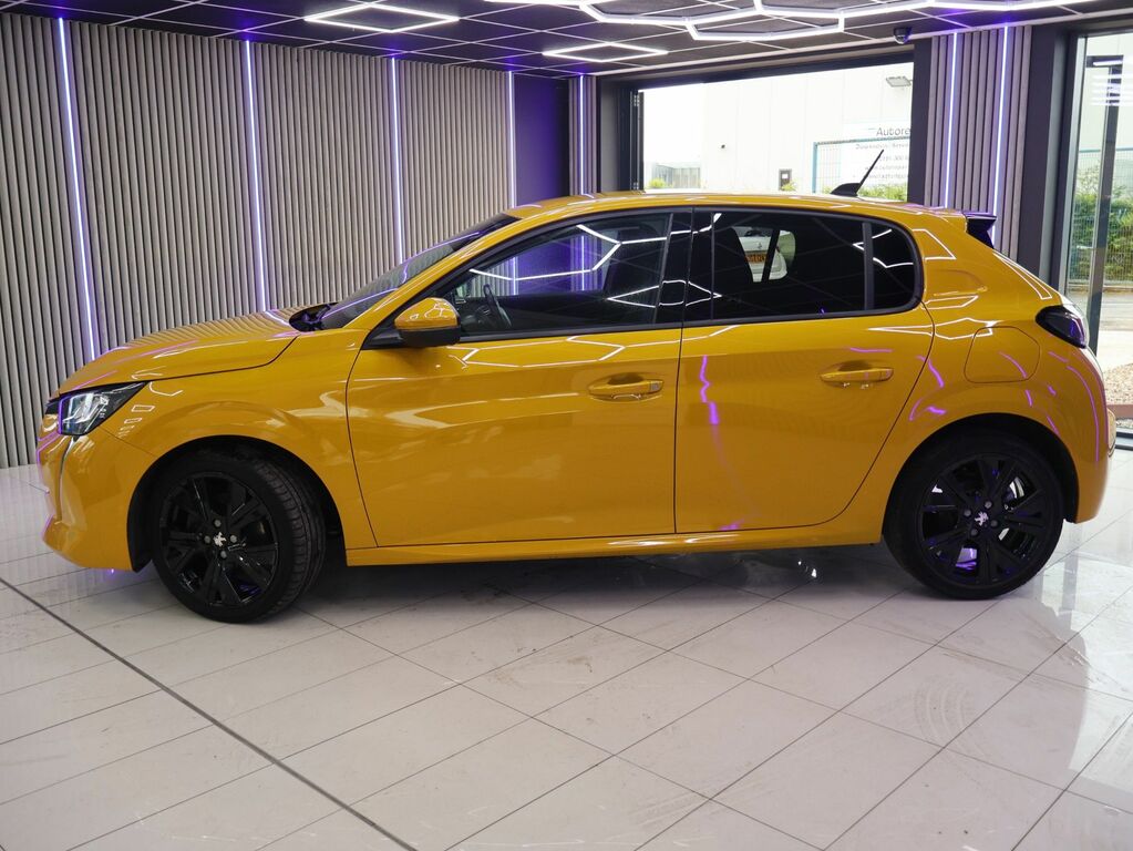 Peugeot 208 2020 1.2 Puretech Allure Premium Hatchback Pet Yellow