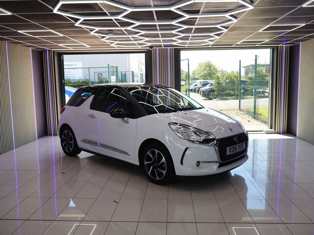 DS DS 3 2016 1.2 Puretech Elegance Hatchback Ma White