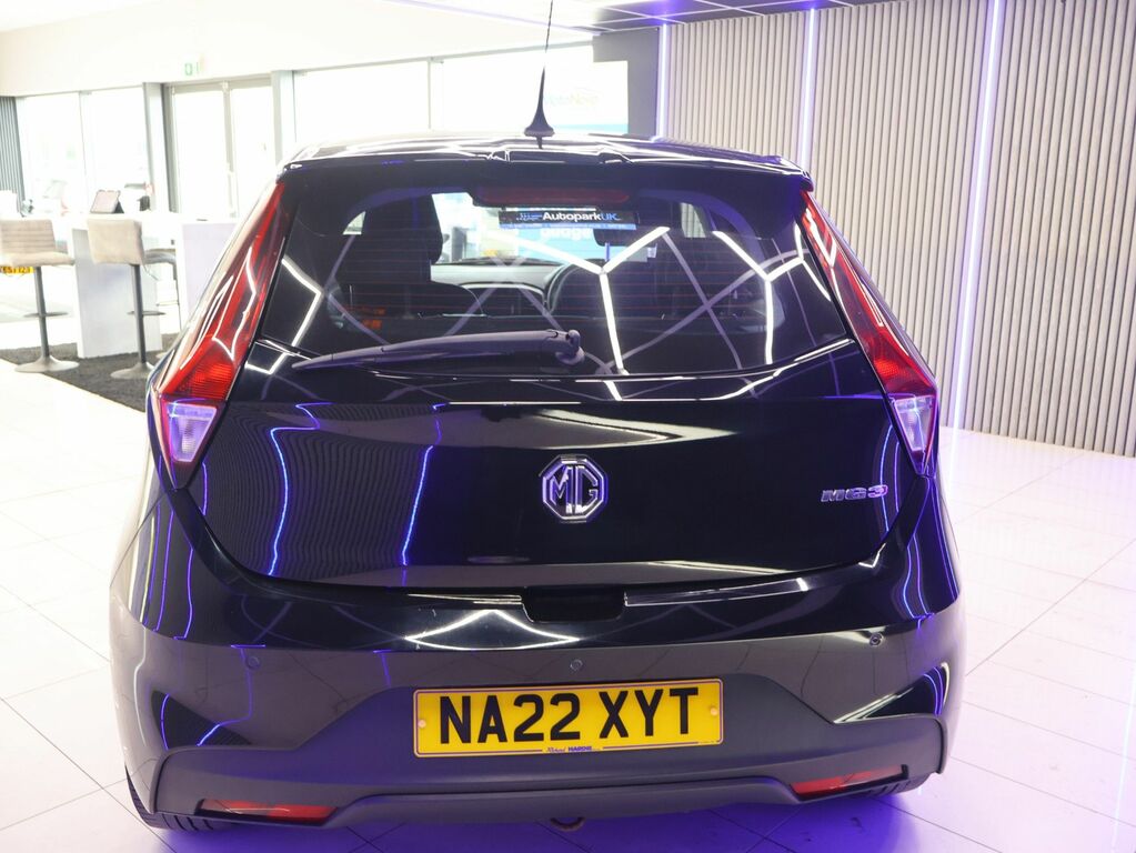 MG MG3 2022 1.5 Vti-tech Excite Hatchback Manu NA22XYT Black #6