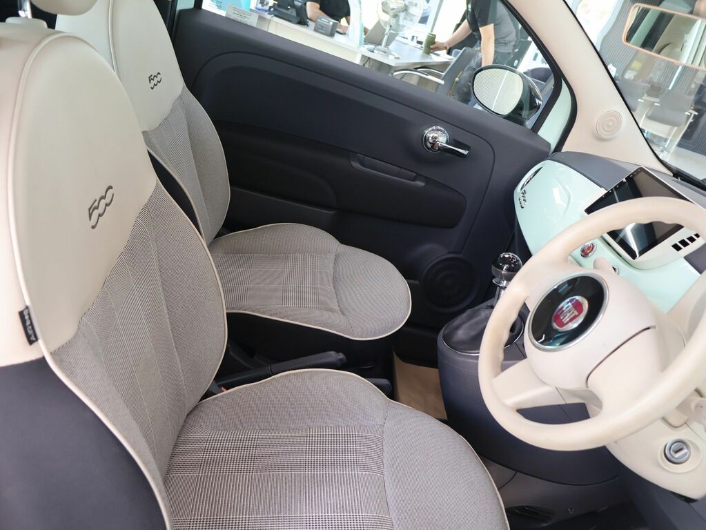 Fiat 500 Lounge White #15