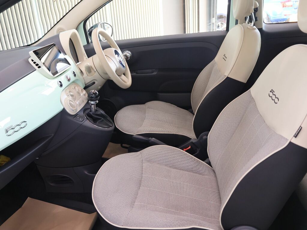 Fiat 500 Lounge White #12