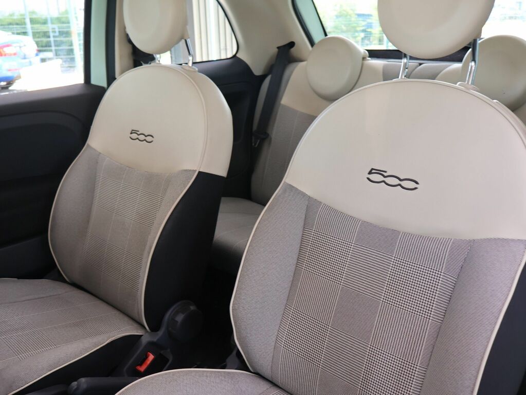 Fiat 500 Lounge White #11