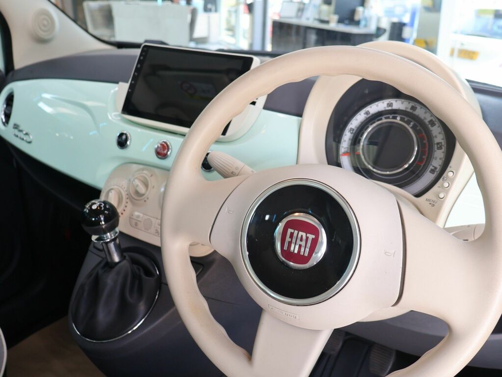 Fiat 500 Lounge White #17