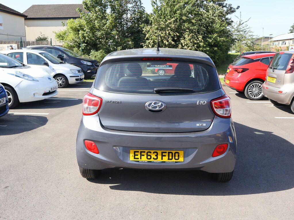 Hyundai I10 2013 1.2 Premium Hatchback Euro EF63FDO Grey #4