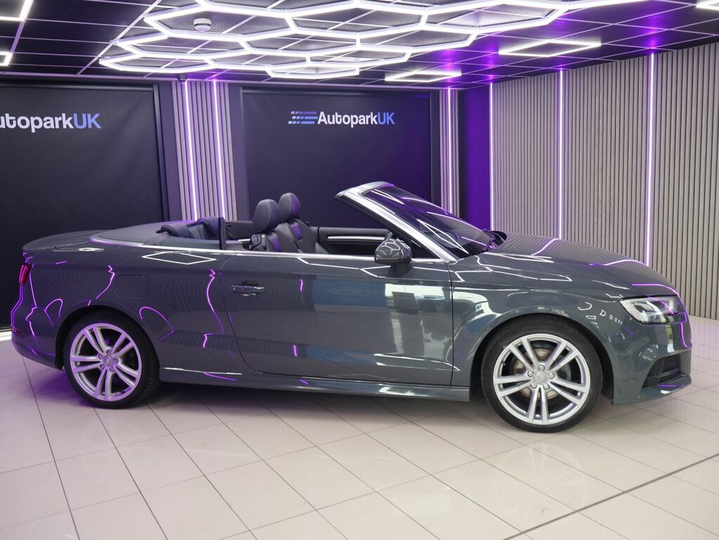 Audi A3 Cabriolet 2016 1.4 Tfsi Cod S Line Convertible Ma Grey #3