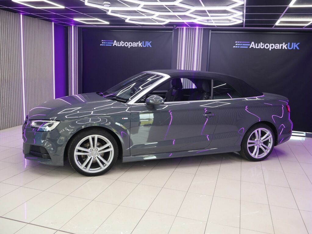 Audi A3 Cabriolet 2016 1.4 Tfsi Cod S Line Convertible Ma Grey #2