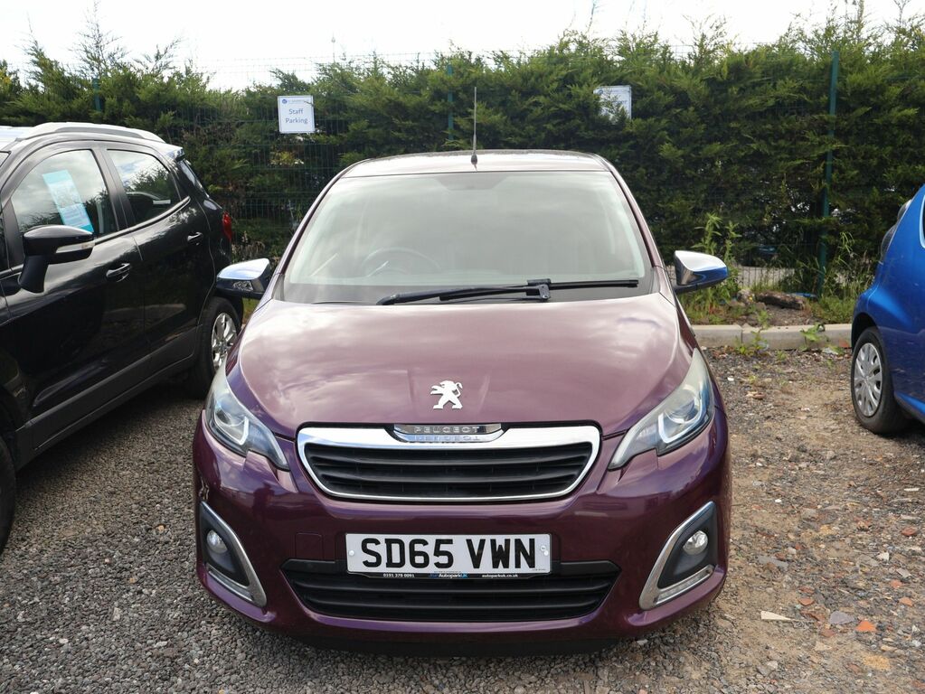 Peugeot 108 2015 1.2 Vti Puretech Feline Hatchback Purple #2