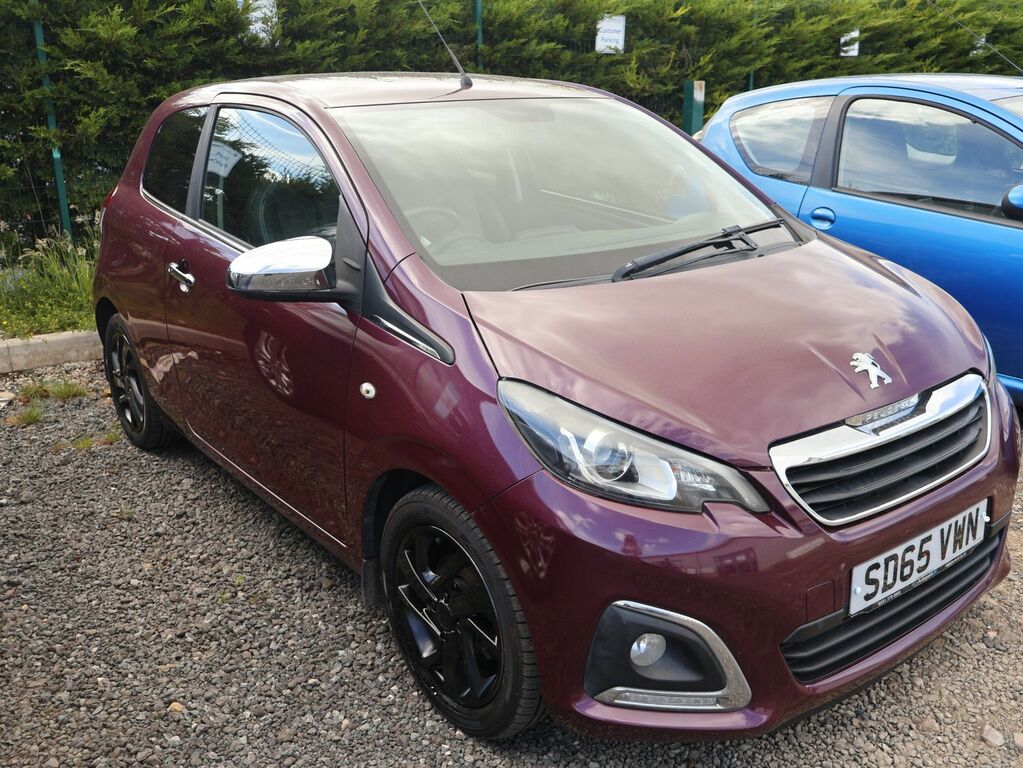 Peugeot 108 2015 1.2 Vti Puretech Feline Hatchback Purple