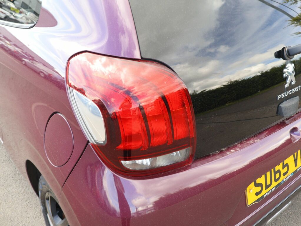 Peugeot 108 2015 1.2 Vti Puretech Feline Hatchback Purple #6
