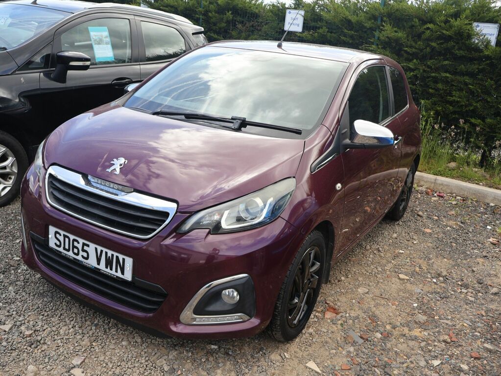 Peugeot 108 2015 1.2 Vti Puretech Feline Hatchback Purple #3