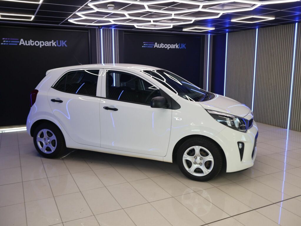 Kia Picanto 2019 1.0 1 Hatchback Euro 6 Ss White #4