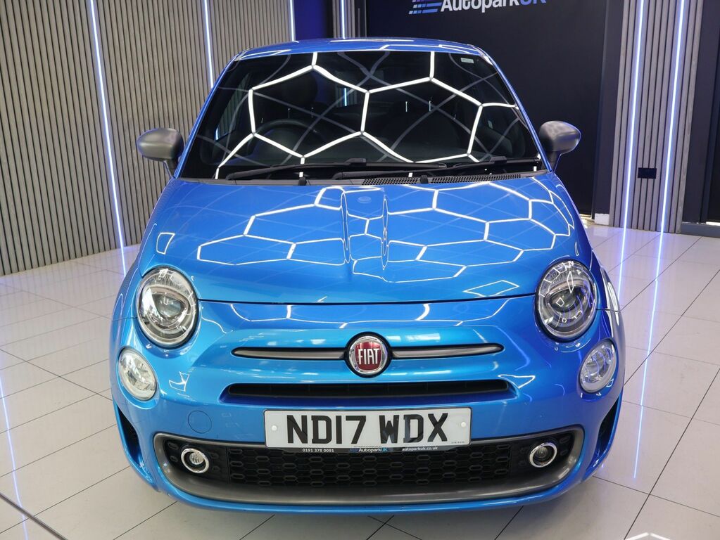 Fiat 500 2017 1.2 S Hatchback Euro 6 Ss Blue #5