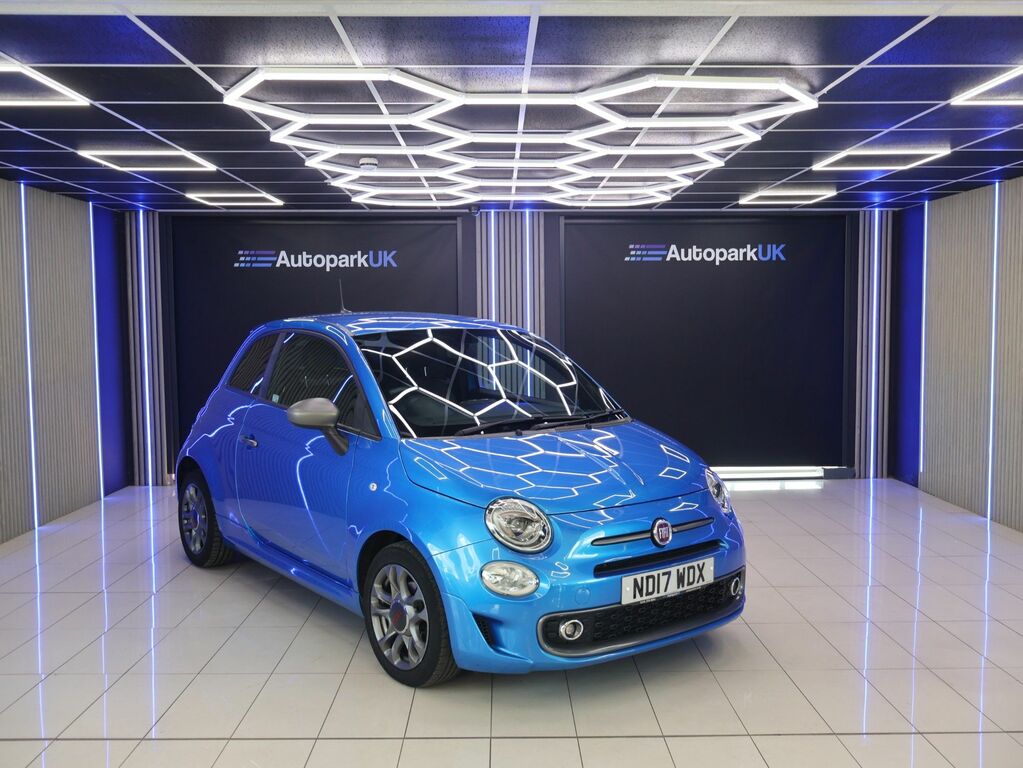 Fiat 500 2017 1.2 S Hatchback Euro 6 Ss Blue