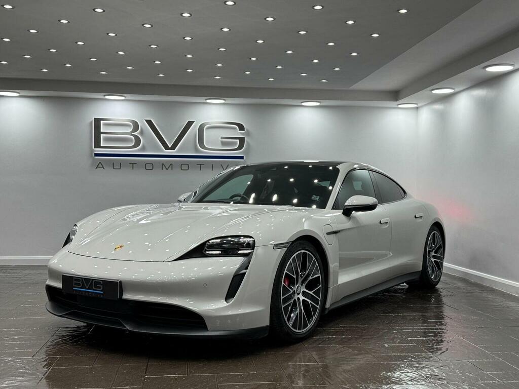 Porsche Taycan Saloon Performance Plus 93.4Kwh 4S 4Wd 2 PJ70YKS Grey #3
