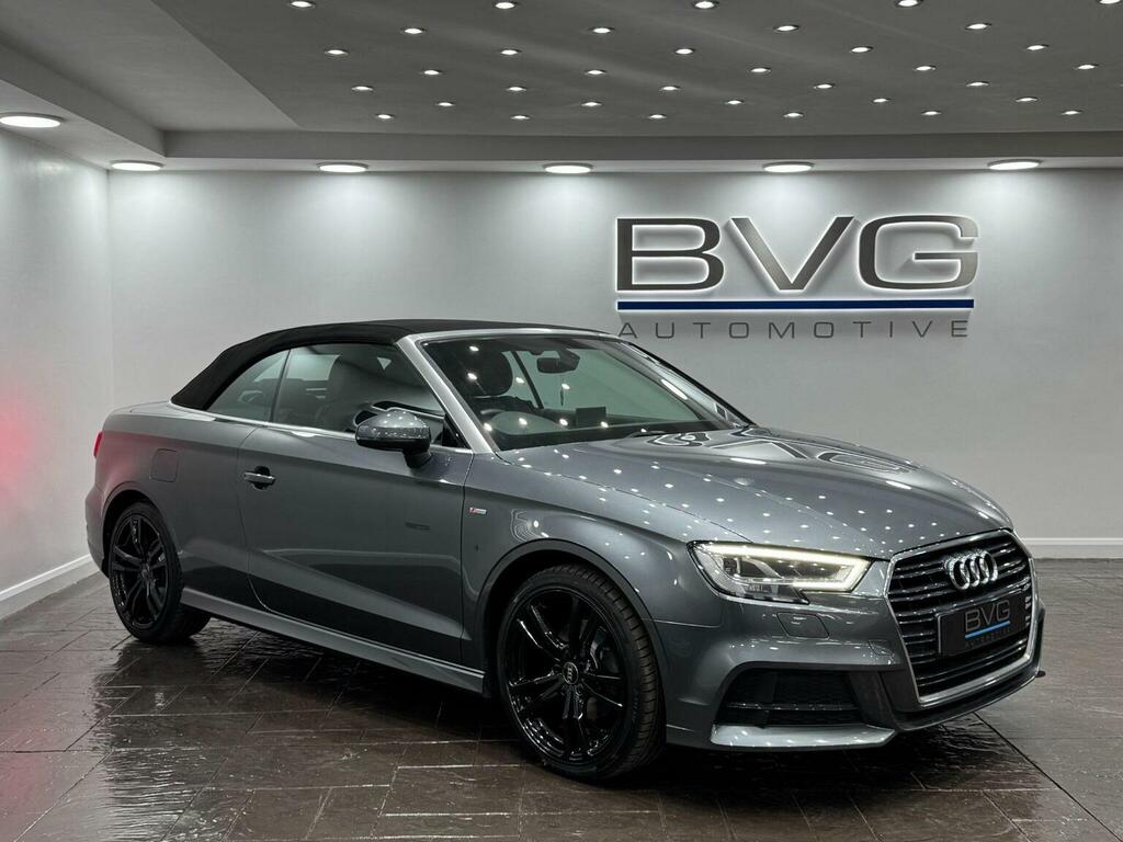 Audi A3 Cabriolet 2.0 Tdi S Line Euro 6 Ss Grey #2