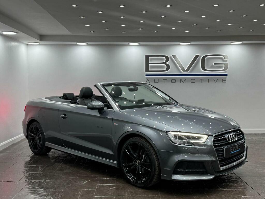 Audi A3 Cabriolet 2.0 Tdi S Line Euro 6 Ss Grey