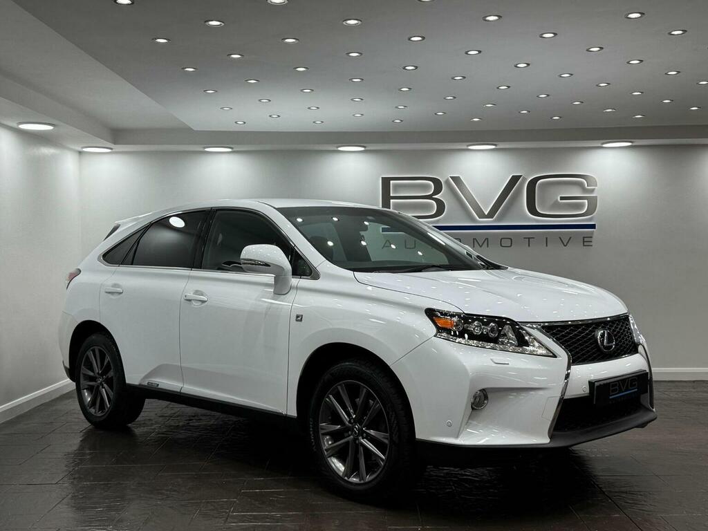 Lexus RX 3.5 450H V6 F Sport Cvt 4Wd Euro 5 Ss White