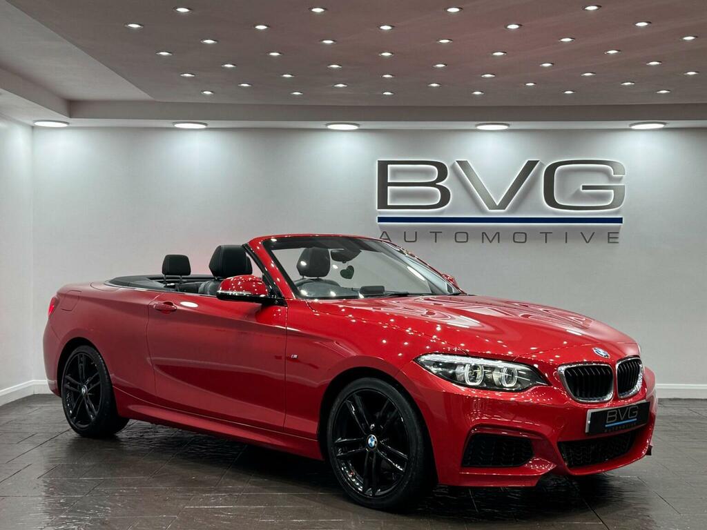 BMW 2 Series Convertible 1.5 218I Gpf M Sport Euro 6 Ss Red
