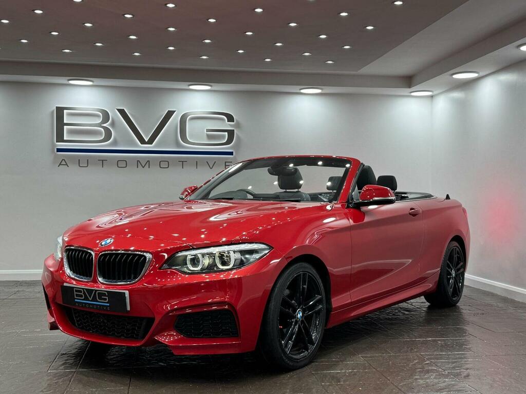 BMW 2 Series Convertible 1.5 218I Gpf M Sport Euro 6 Ss ET19YFJ Red #3