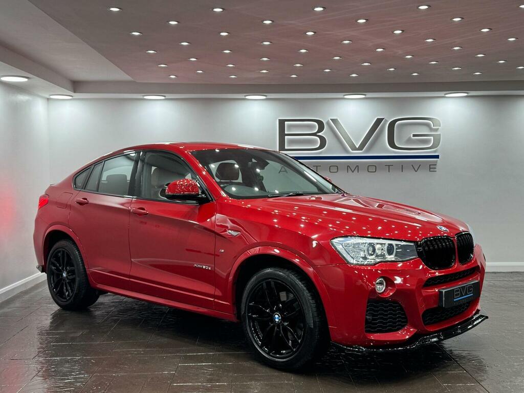 BMW X4 Suv 3.0 30D M Sport Xdrive Euro 6 Ss Red