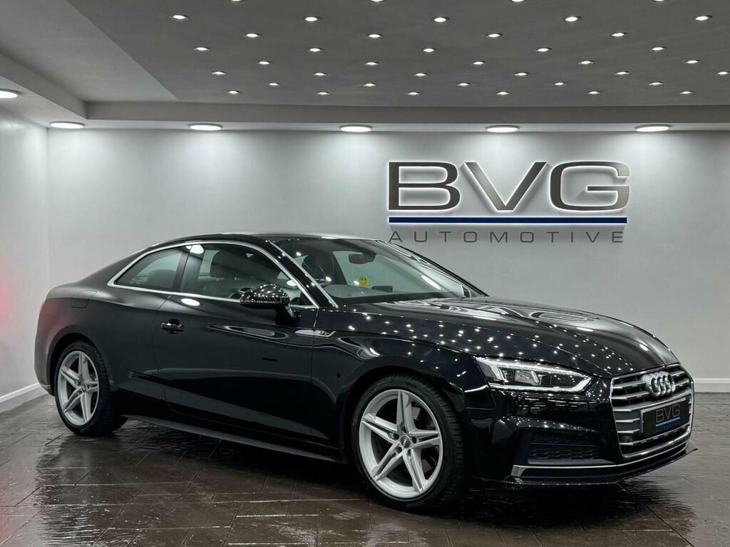 Audi A5 Coupe 2.0 Tfsi 40 S Line S Tronic Euro 6 Ss LY68UEL Black