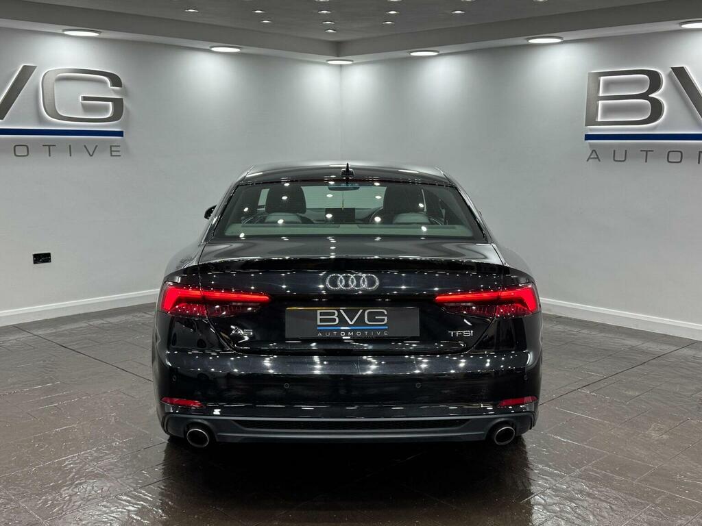 Audi A5 Coupe 2.0 Tfsi 40 S Line S Tronic Euro 6 Ss LY68UEL Black #6