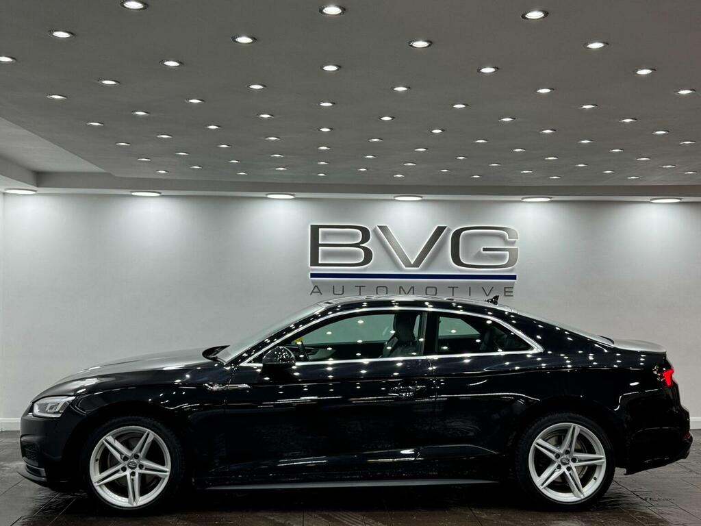 Audi A5 Coupe 2.0 Tfsi 40 S Line S Tronic Euro 6 Ss LY68UEL Black #4