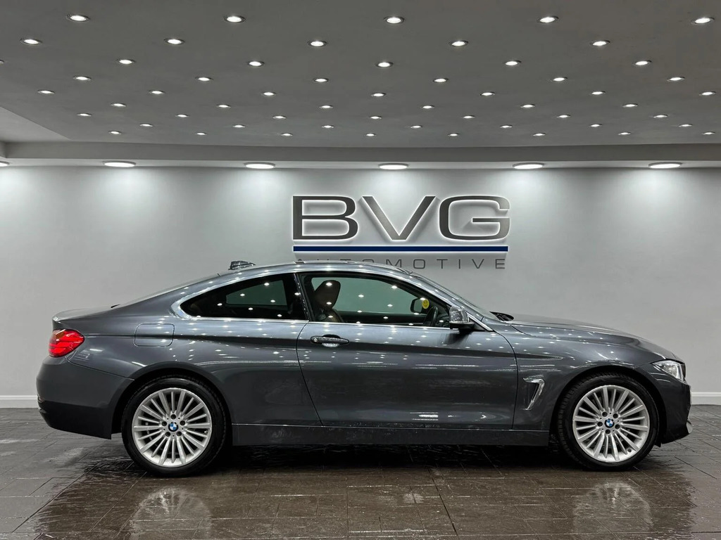 BMW 4 Series Gran Coupe Coupe 2.0 420D Luxury Xdrive Euro 6 Ss PX65YCD Grey #4