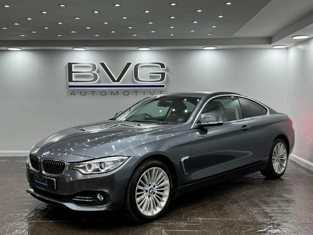 BMW 4 Series Gran Coupe Coupe 2.0 420D Luxury Xdrive Euro 6 Ss PX65YCD Grey #3
