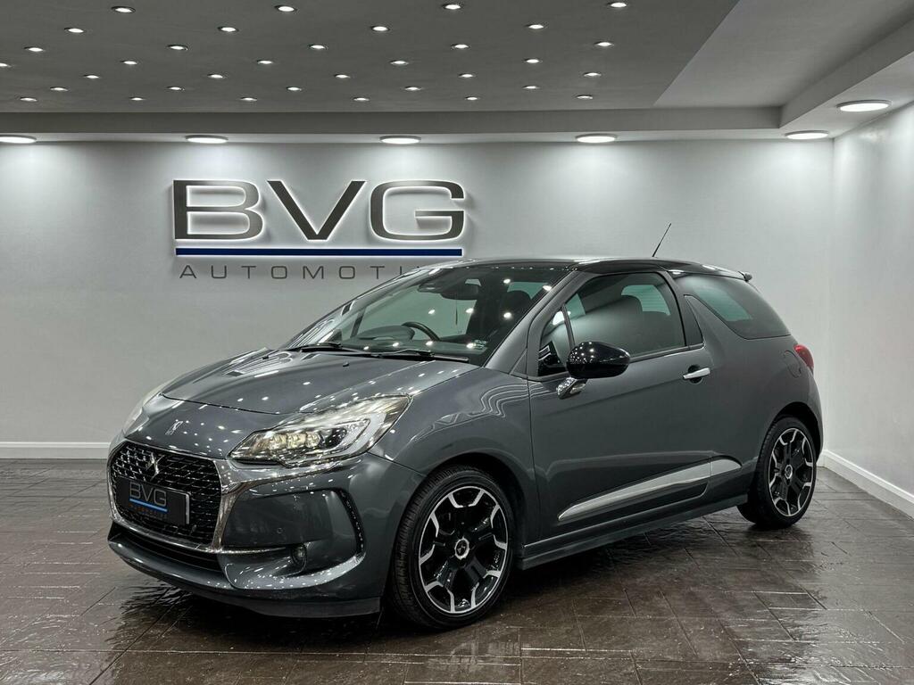 DS DS 3 Hatchback 1.2 Puretech Prestige Eat6 Euro 6 Ss YA16VGU Grey #3