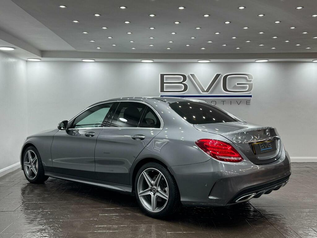 Mercedes-Benz C Class Saloon 2.1 C220d Amg Line G-tronic Euro 6 Ss 4 SN18JDJ Grey #5