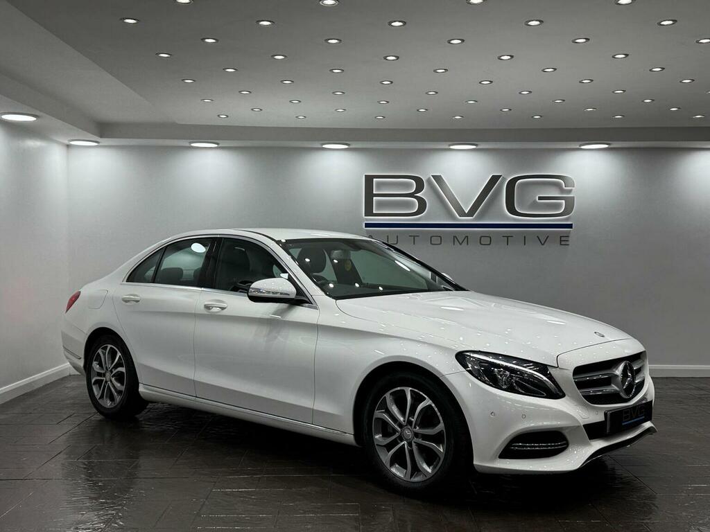 Mercedes-Benz C Class Saloon 2.0 C200 Sport 7G-tronic Euro 6 Ss White