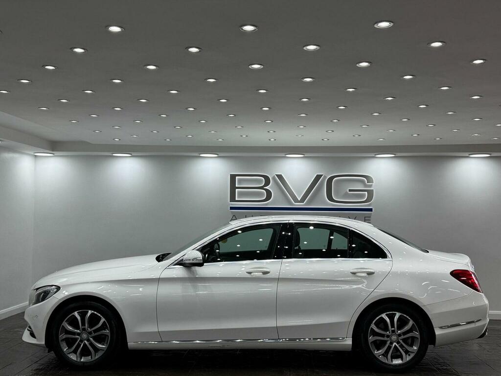 Mercedes-Benz C Class Saloon 2.0 C200 Sport 7G-tronic Euro 6 Ss White #4