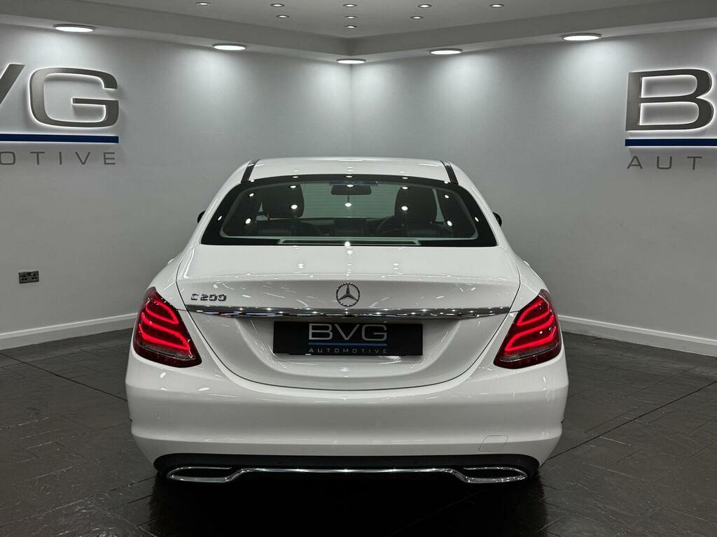 Mercedes-Benz C Class Saloon 2.0 C200 Sport 7G-tronic Euro 6 Ss White #6