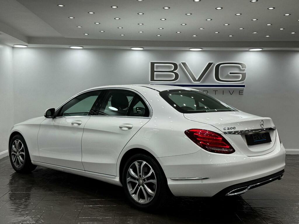 Mercedes-Benz C Class Saloon 2.0 C200 Sport 7G-tronic Euro 6 Ss White #5