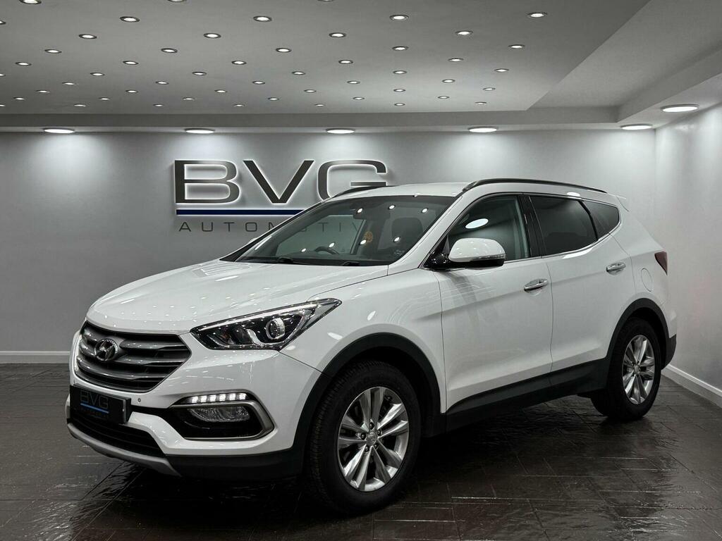 Hyundai Santa Fe 2.2 Crdi Blue Drive Premium 4Wd Euro 6 Ss White #3