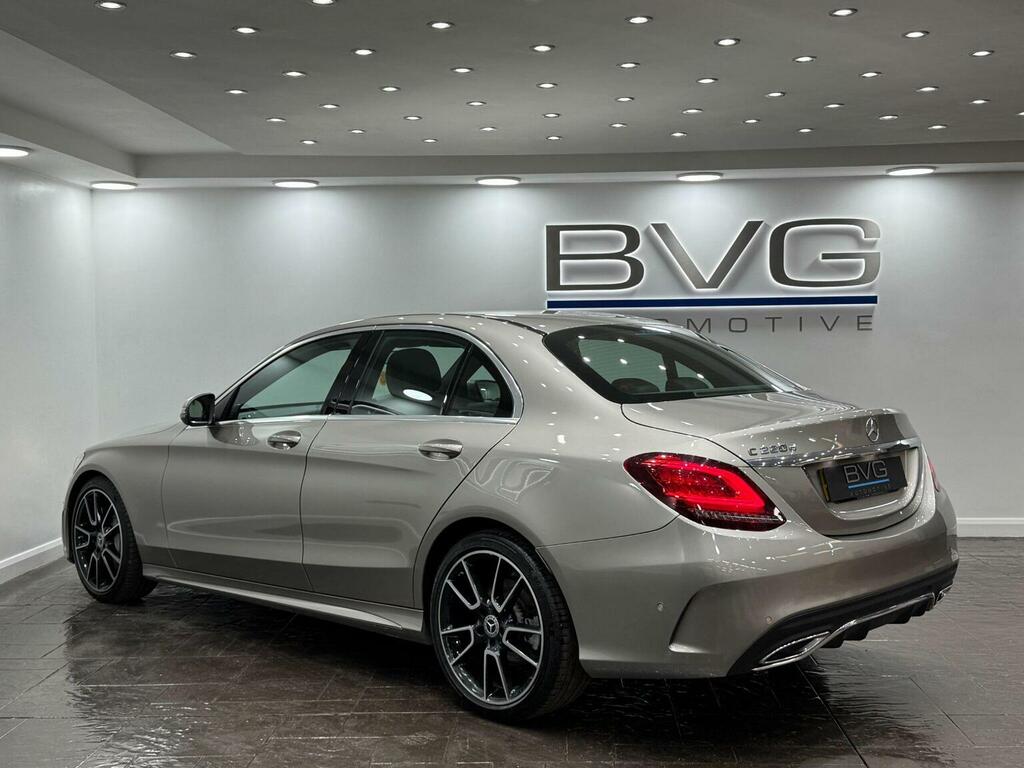 Mercedes-Benz C Class Saloon 2.0 C220d Amg Line G-tronic Euro 6 Ss 4 Silver #6