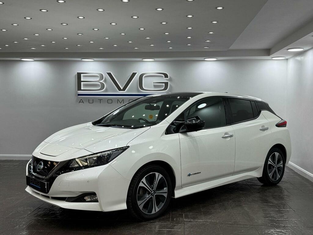 Nissan Leaf Hatchback 40Kwh N-connecta 201868 White #3