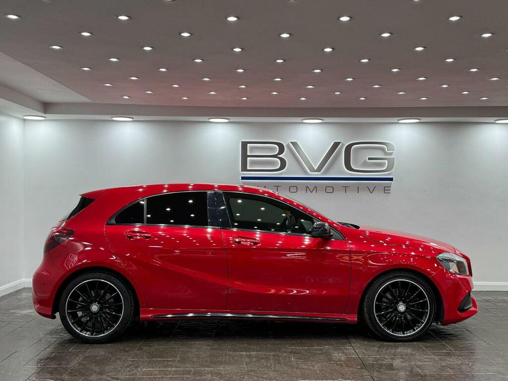 Mercedes-Benz A Class Hatchback 2.1 A220d Amg Line 7G-dct Euro 6 Ss 5 YG17DAA Red #4