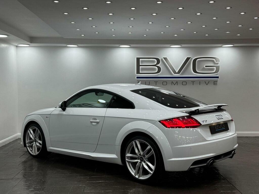Audi TT 2.0 Tfsi S Line S Tronic Euro 6 Ss White #6