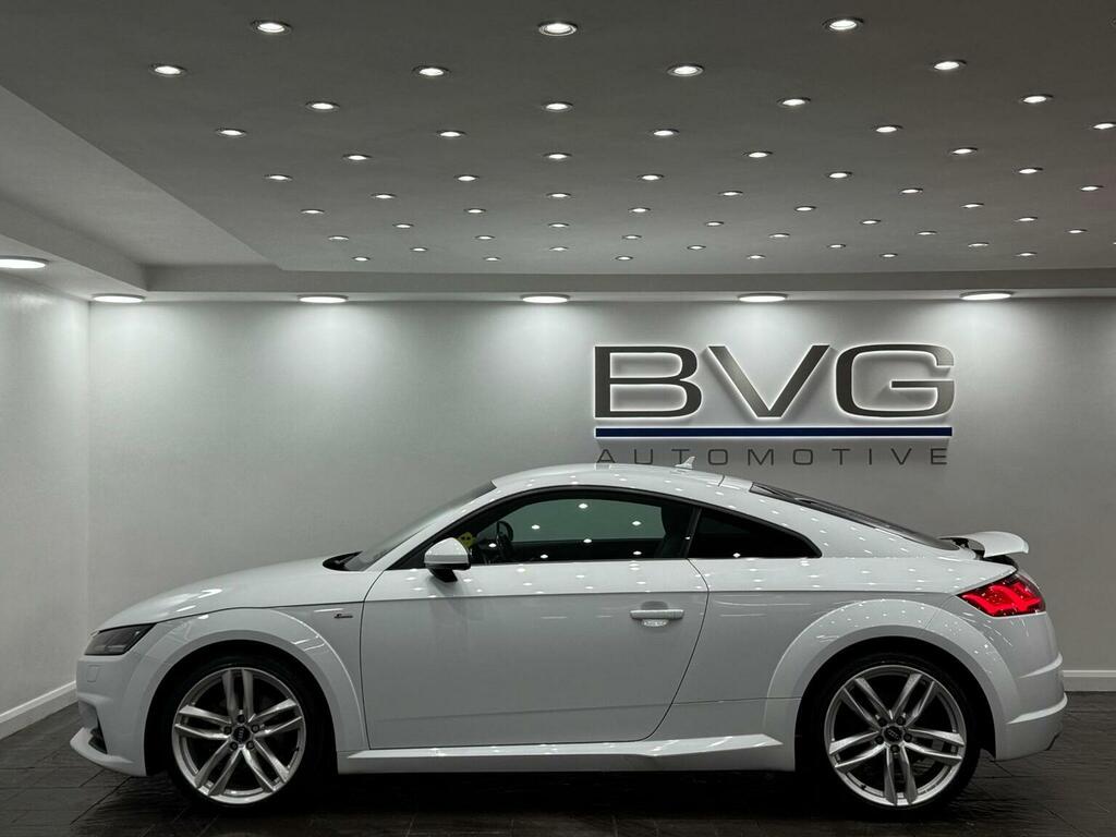 Audi TT 2.0 Tfsi S Line S Tronic Euro 6 Ss White #5