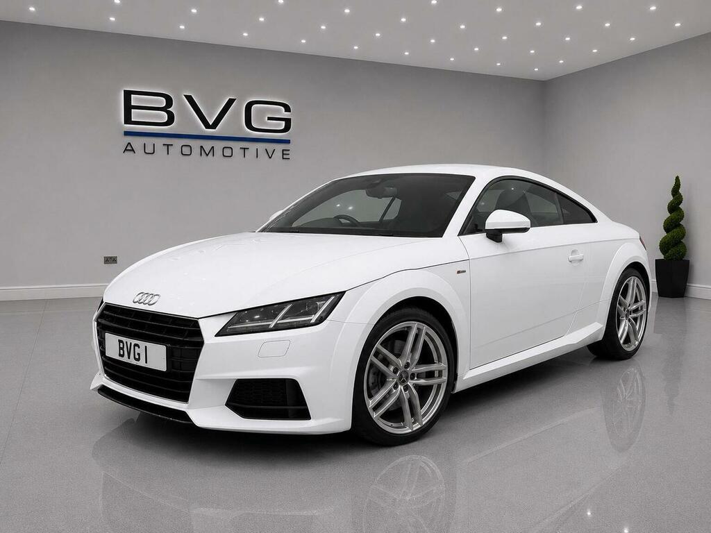 Audi TT 2.0 Tfsi S Line S Tronic Euro 6 Ss White