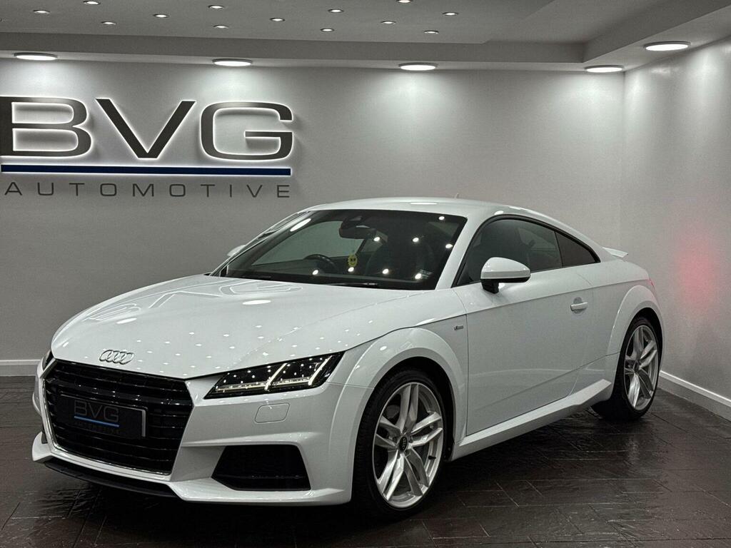Audi TT 2.0 Tfsi S Line S Tronic Euro 6 Ss White #3