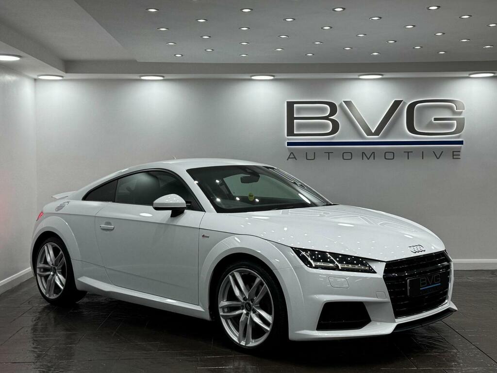 Audi TT 2.0 Tfsi S Line S Tronic Euro 6 Ss White